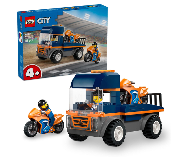 LEGO CITY 60491 Laweta dla motocykli - 1473510 - zdjęcie 2